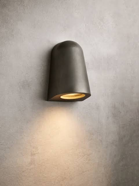 BronzeGlow Brass Wall Lamp