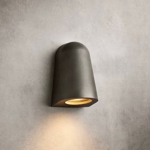 BronzeGlow Brass Wall Lamp