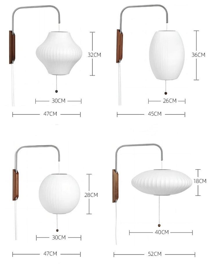 Cocoon Wall Lamp - Saucer