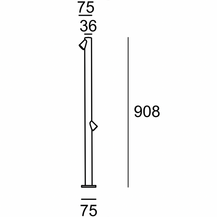 B130-900 240V LED Bollard IP65