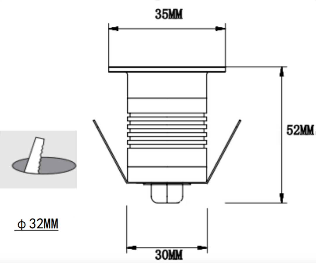 B0259A LED In-ground Light IP67