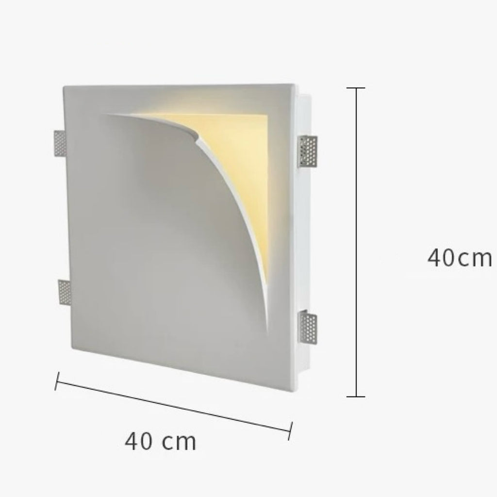 Tear Gypsum Wall light