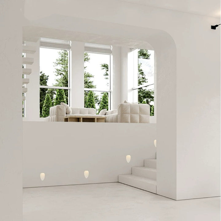 Heart Gypsum Wall light