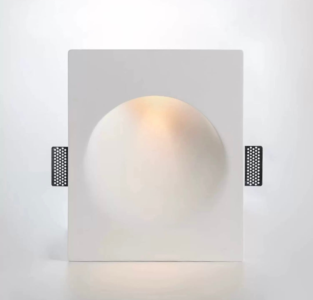 Oval Gypsum Wall light