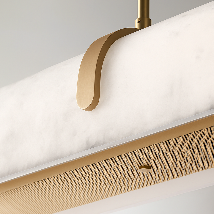LunaBar Spanish Alabaster Linear Pendant Light