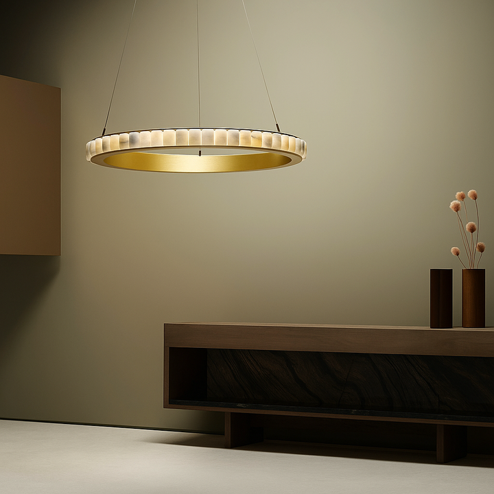 Mystic Alabaster Pendant light