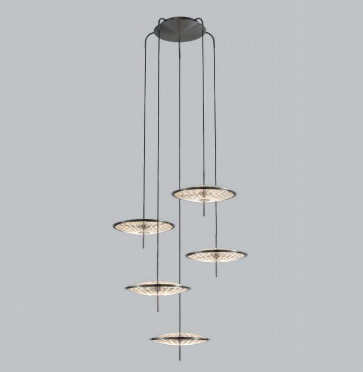 Selene Saucer Void Pendant light