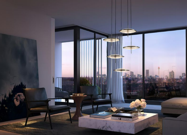 Selene Saucer Void Pendant light