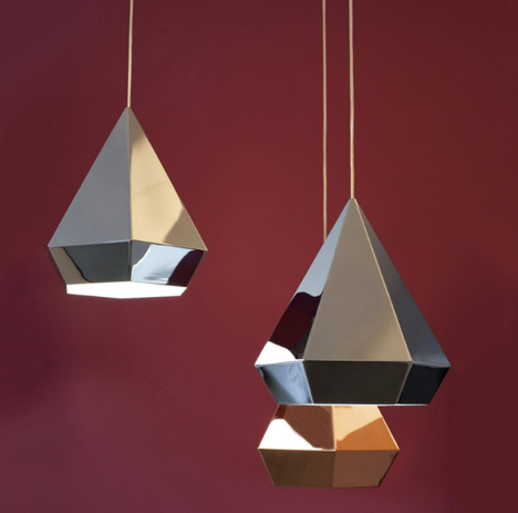 Hex Pendant Lamp D