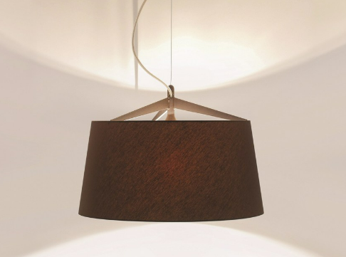 Fabric Drum Pendant Light D