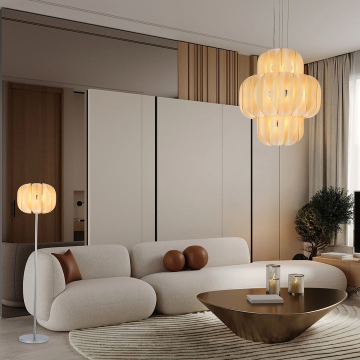 Solvia 600 Tall‑Tier Pendant Light