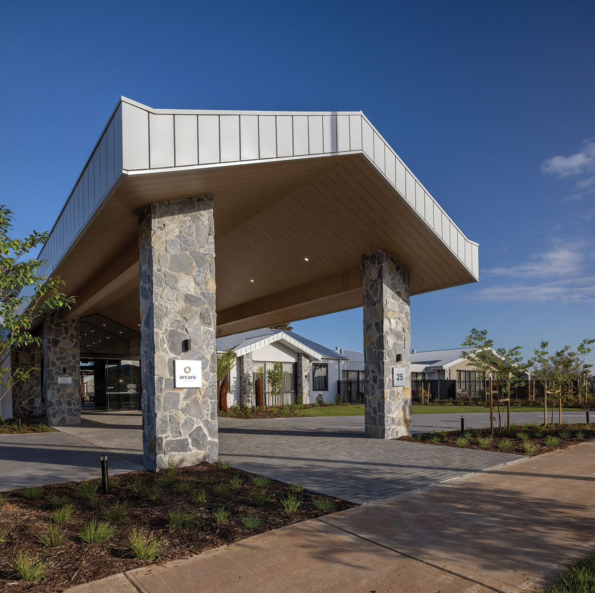 Arcare Werribee residence entrance
