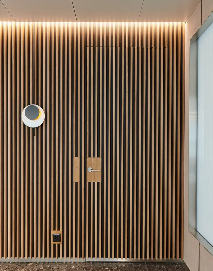 Acoustic wall panels for commercial fit-out projects and interior spaces