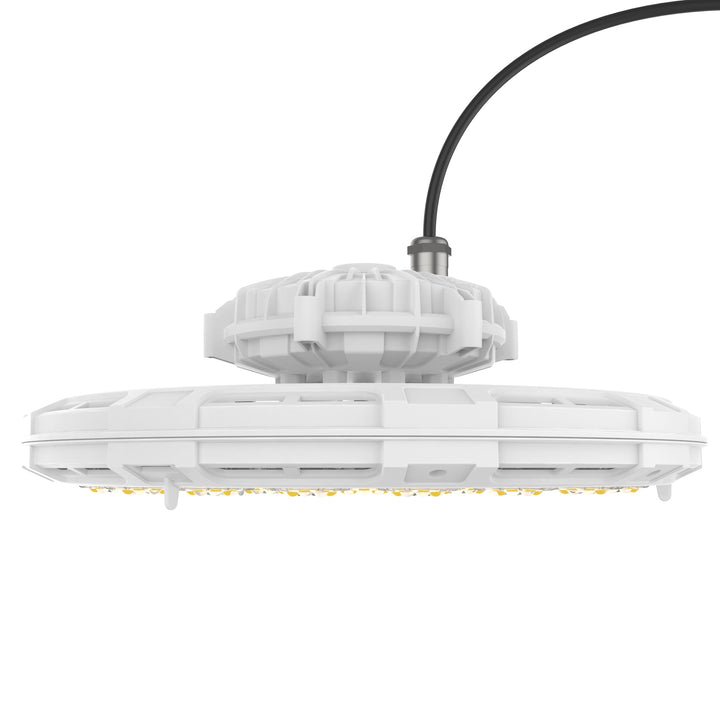 Anti corrosion LED high bay light side view suitable for industrial and warehouse installation