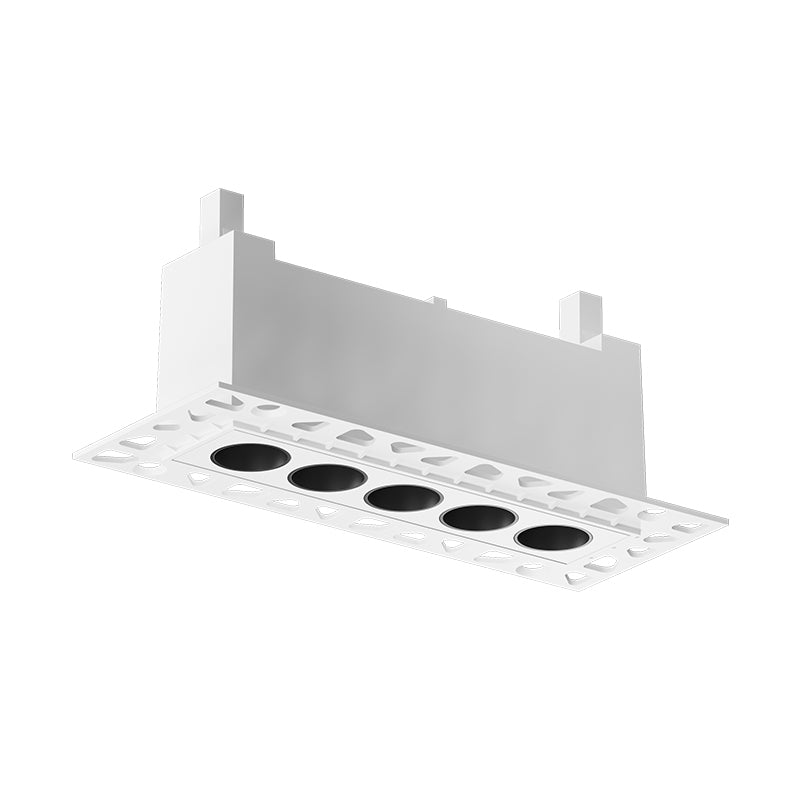 Anti-glare trimless recessed linear LED downlight 10W high CRI plaster-in Starlink 10