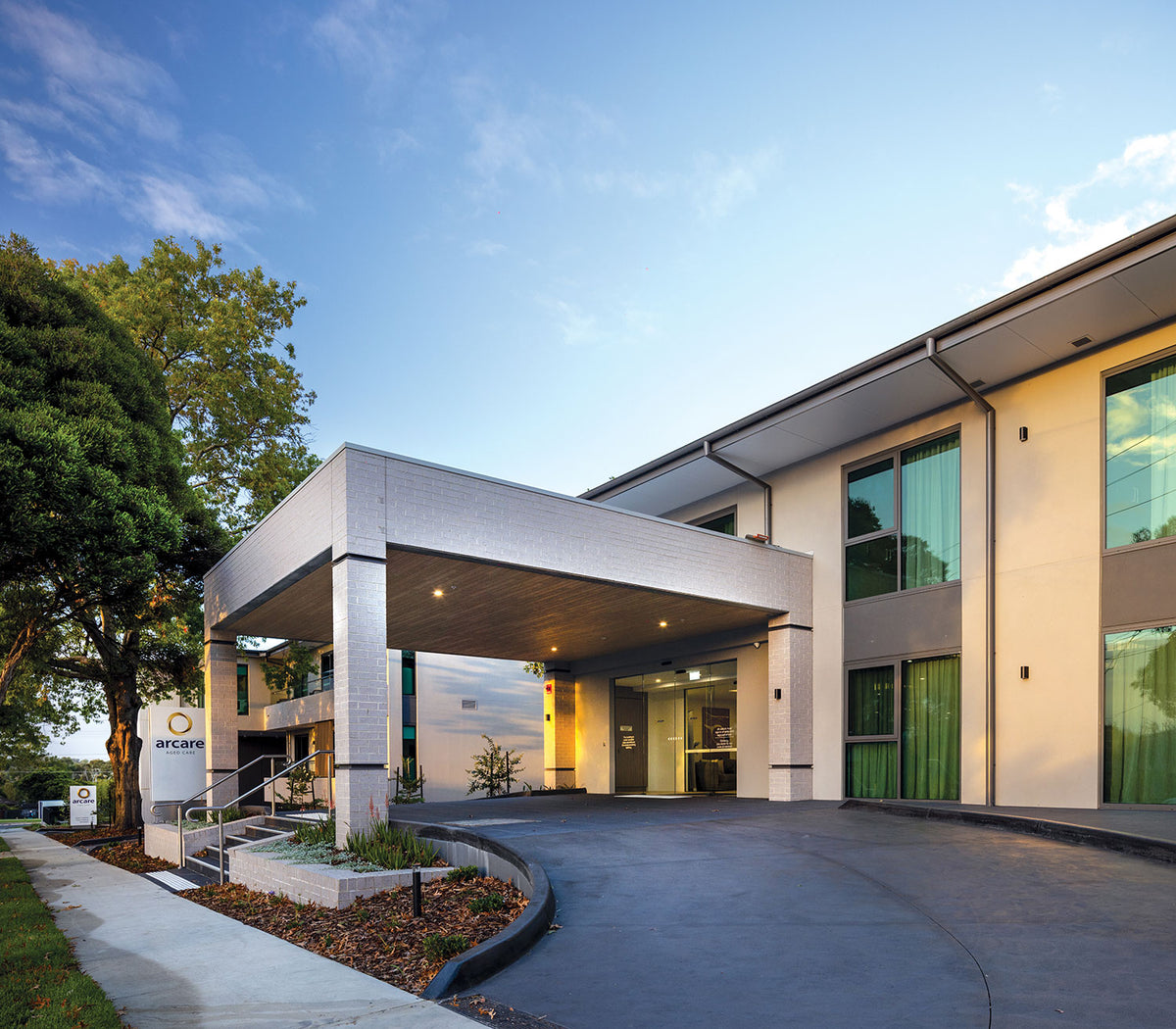 Arcare Ringwood residence entrance