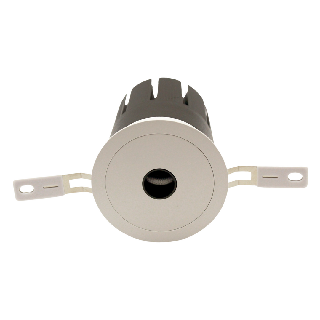 Architectural pinhole downlight designed for recessed ceiling installation