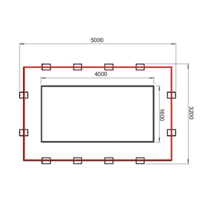 DetailPro VisionBox – Stretch Ceiling & Flood Light Combo for Car Beauty and Polishing Bays