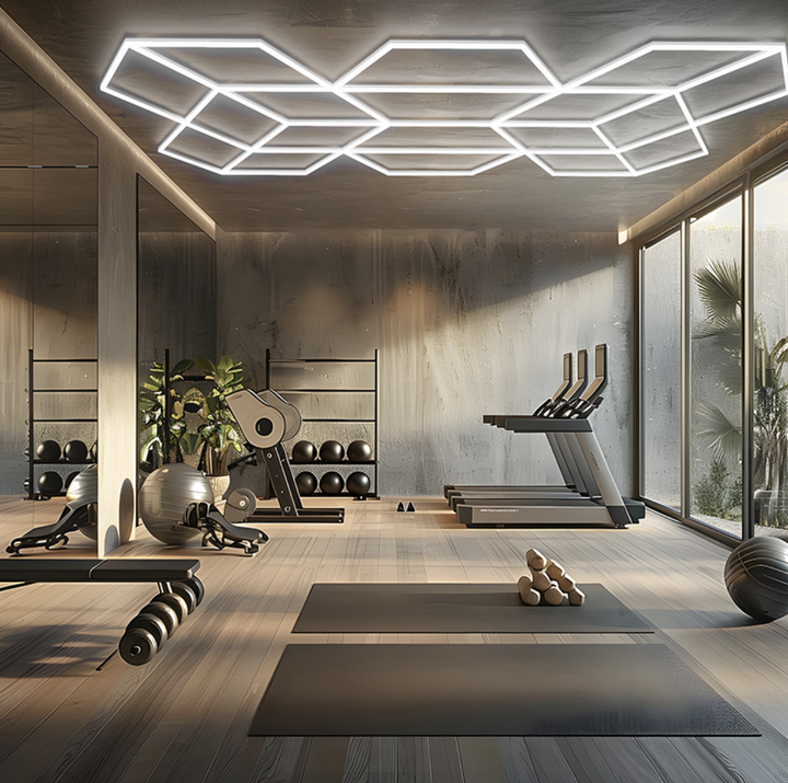 Hexagrid Lighting System – Linear Web Formation