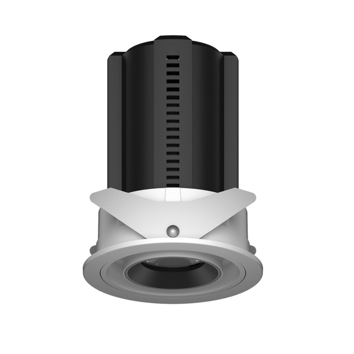 Classic DL10 multifunction recessed spotlight with adjustable head for architectural lighting