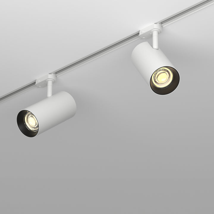 Commercial LED track light with high CRI 90+ for retail and showroom lighting
