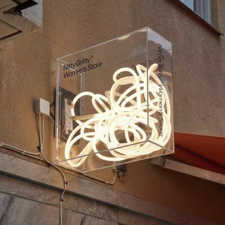 Disgn Neon Box Custom Neon Art Box – Acrylic LED Neon Display | Lucretia Sign