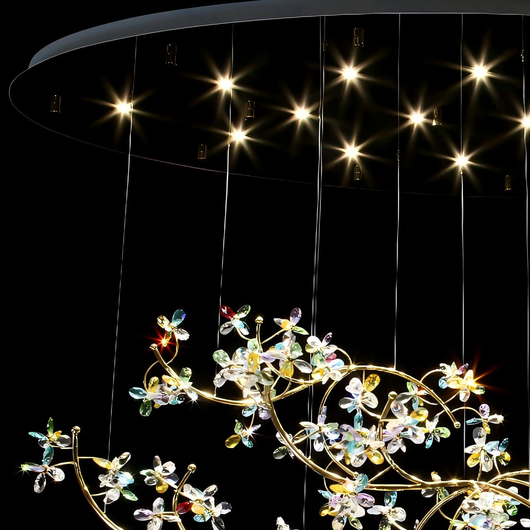 Crystal Blossom Bespoke Lighting