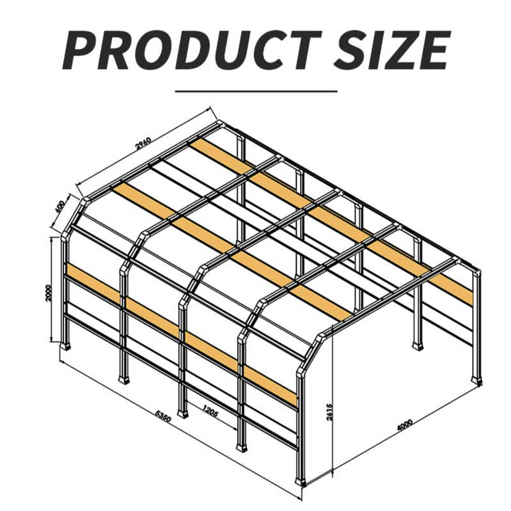 LumiTunnel Curve 1010 – Automotive Detailing & Maintenance Light Tunnel