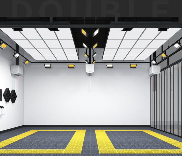 ShowroomGlow 1213 Panel – LED Ceiling Panel Light for Car Showrooms & Service Bays