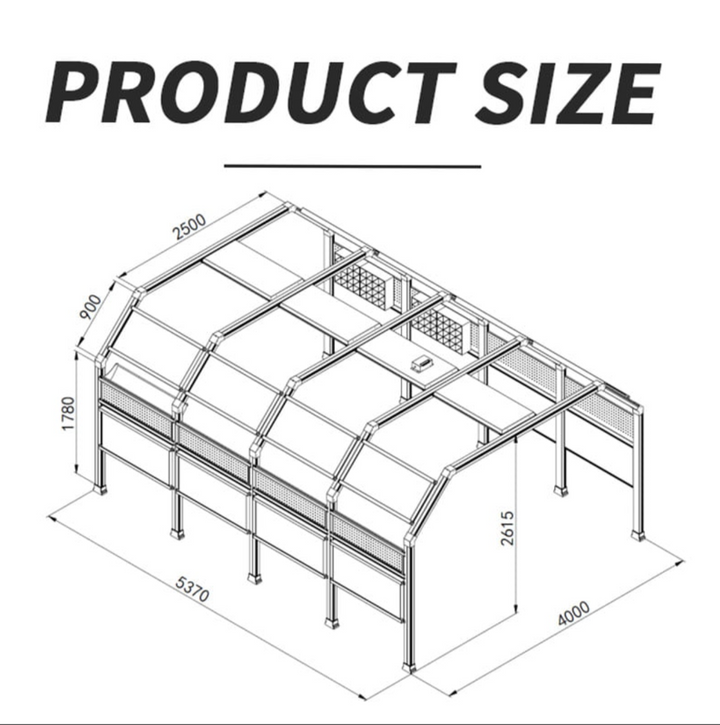 LumiTunnel Pro 1015 – LED Car Polishing & Detailing Tunnel