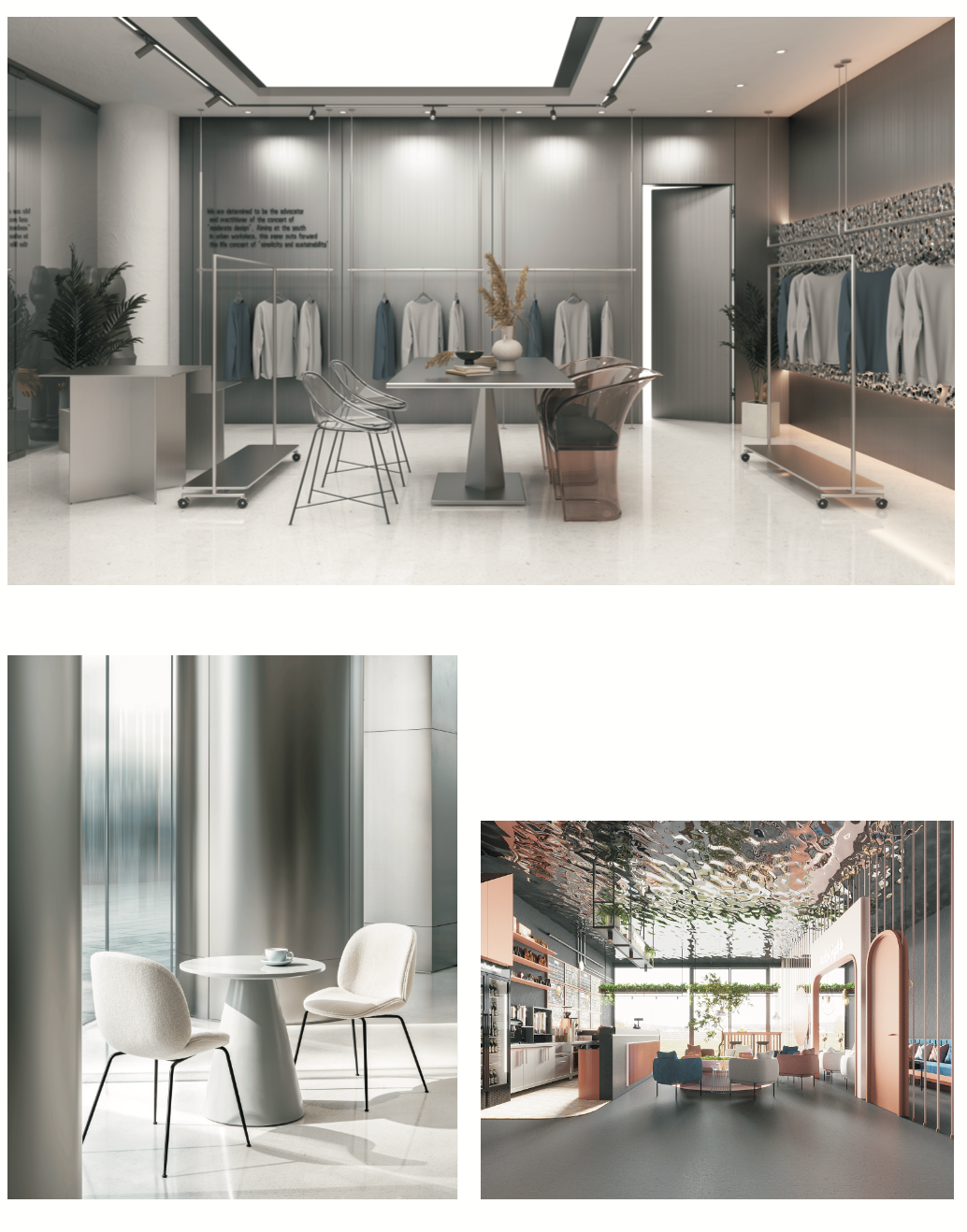 EcoChar lightweight interior wall panels used in a clean and modern residential living space.