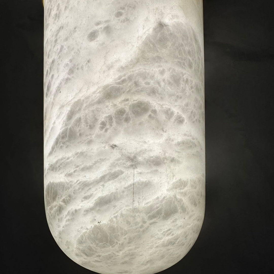 Lumin Band Alabaster Wall Light