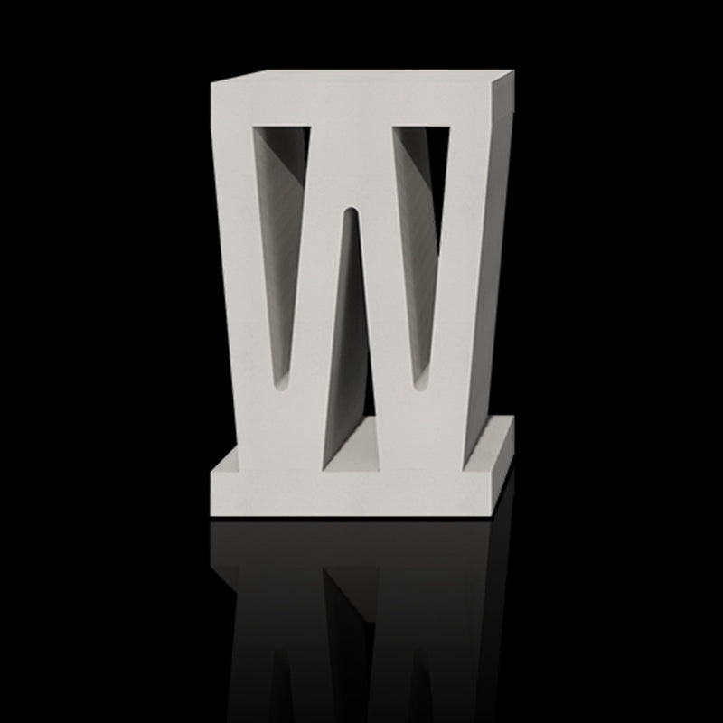 Sculptural foam ceramic architectural component for custom wall installations