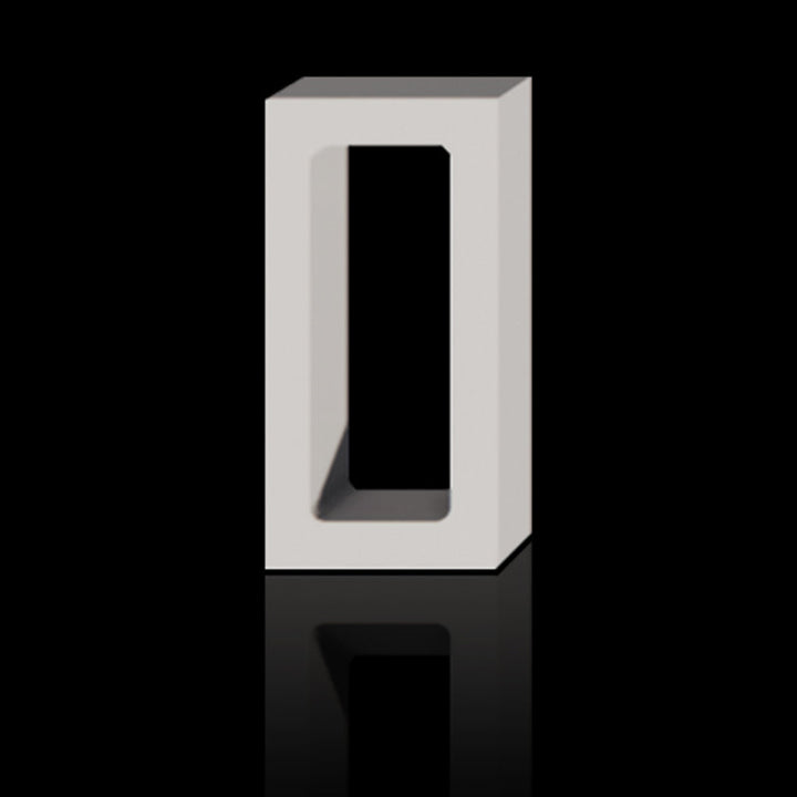 Foam ceramic vertical slot block used for modern architectural wall partitions