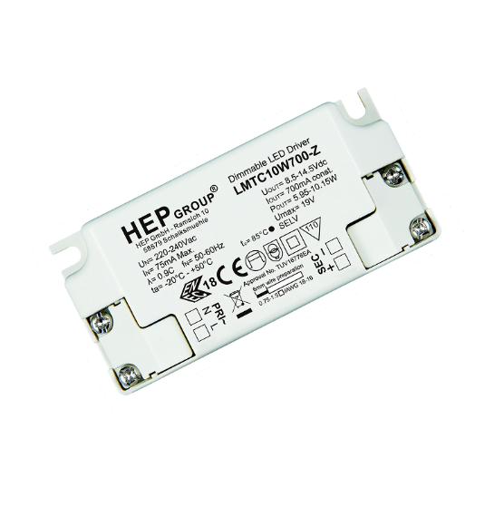 HEP LED driver providing stable performance for TL020W commercial surface mounted spotlight