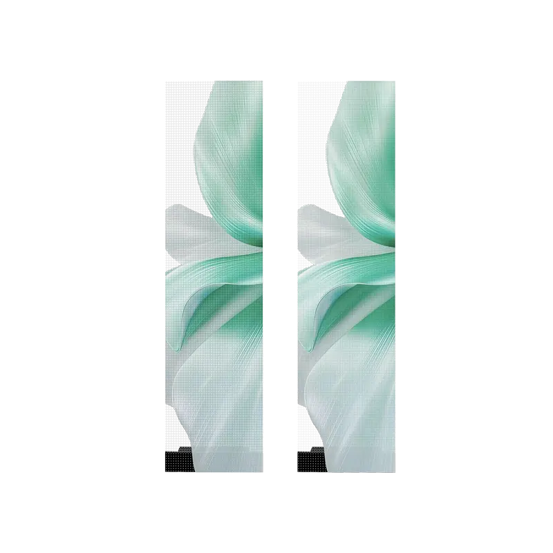 Ultra-transparent Holographic LED Display for retail windows, showrooms and glass facades