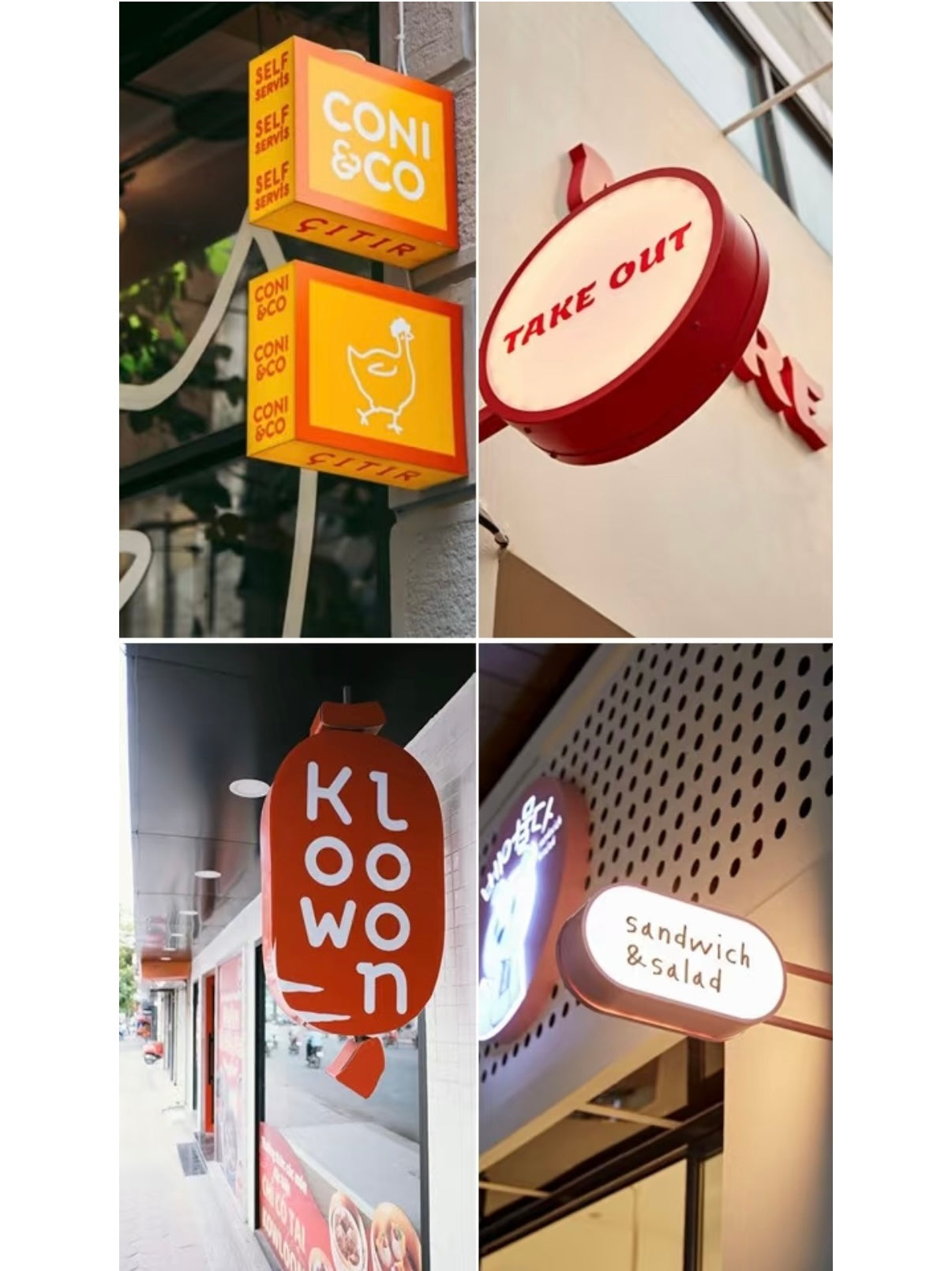 Illuminated Projecting Signs (Blade Signs) for Retail Shops