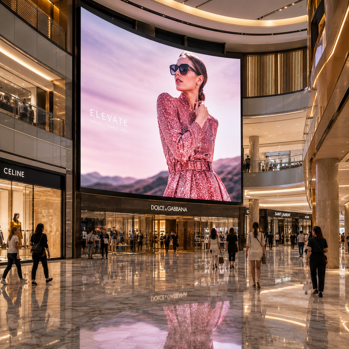 Indoor LED Video Wall