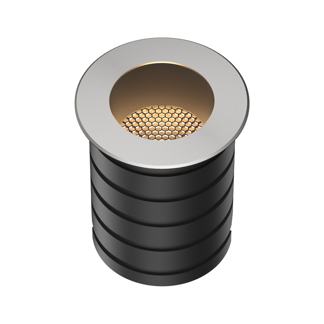 In-ground LED uplight with 65mm cut-out for outdoor landscape lighting
