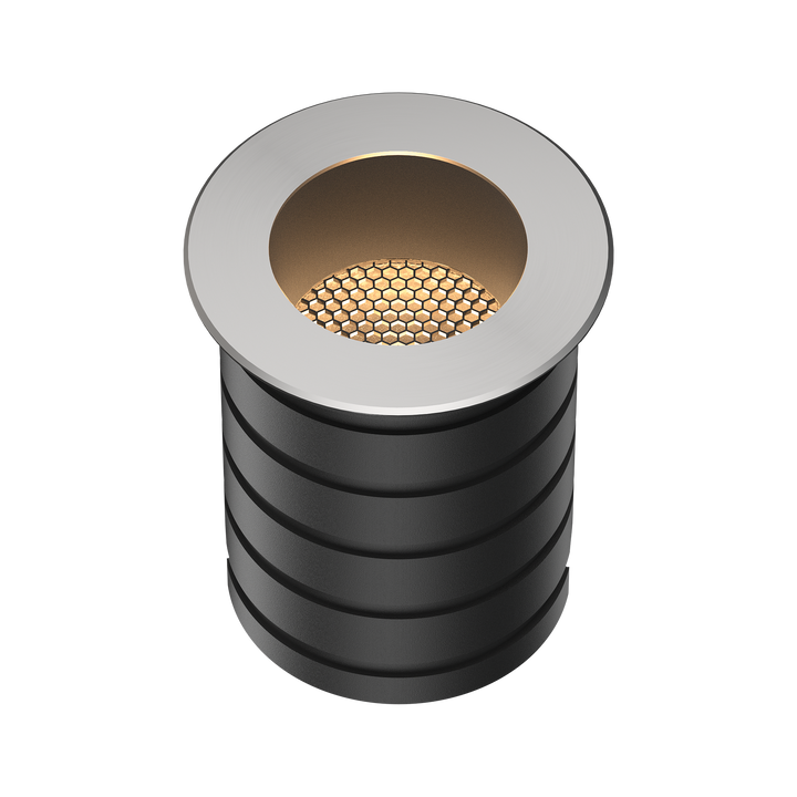 In-ground LED uplight with 65mm cut-out for outdoor landscape lighting