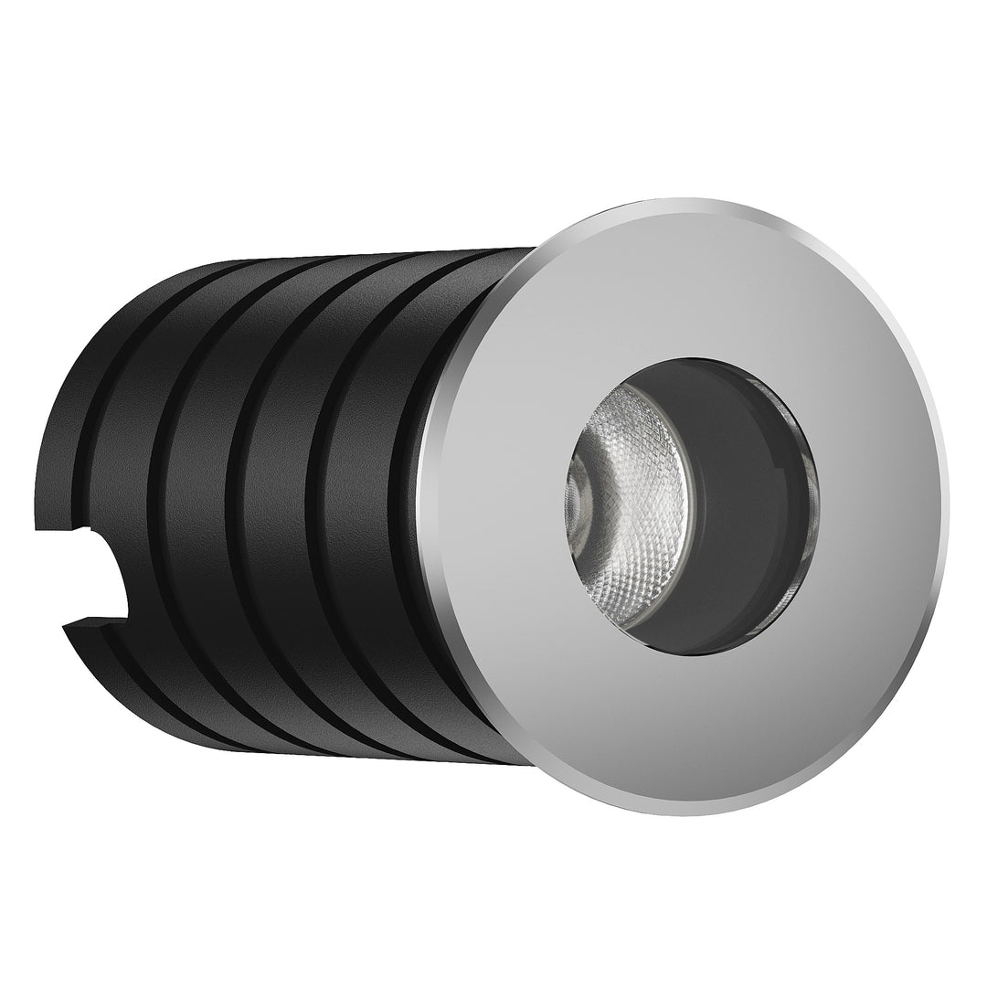 Inground LED uplight housing for exterior applications