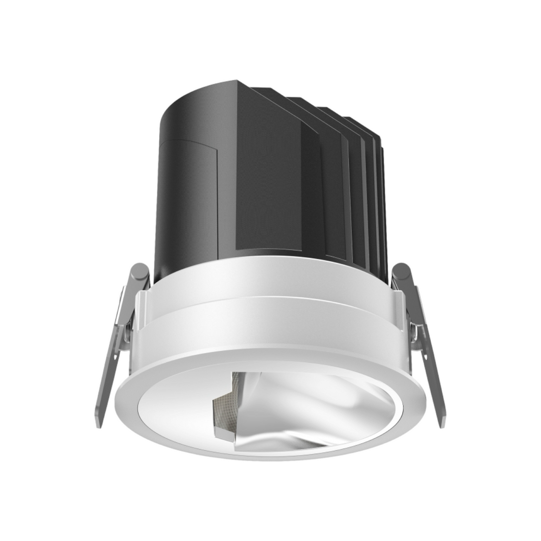 75mm recessed LED wall washer with high CRI, designed to evenly illuminate full-height walls up to 3 metres
