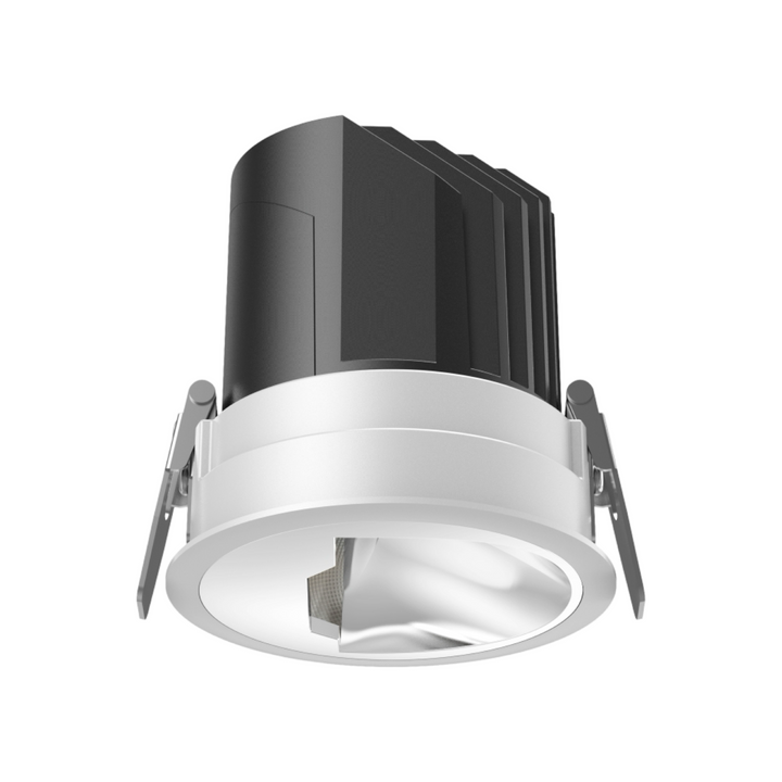 75mm recessed LED wall washer with high CRI, designed to evenly illuminate full-height walls up to 3 metres
