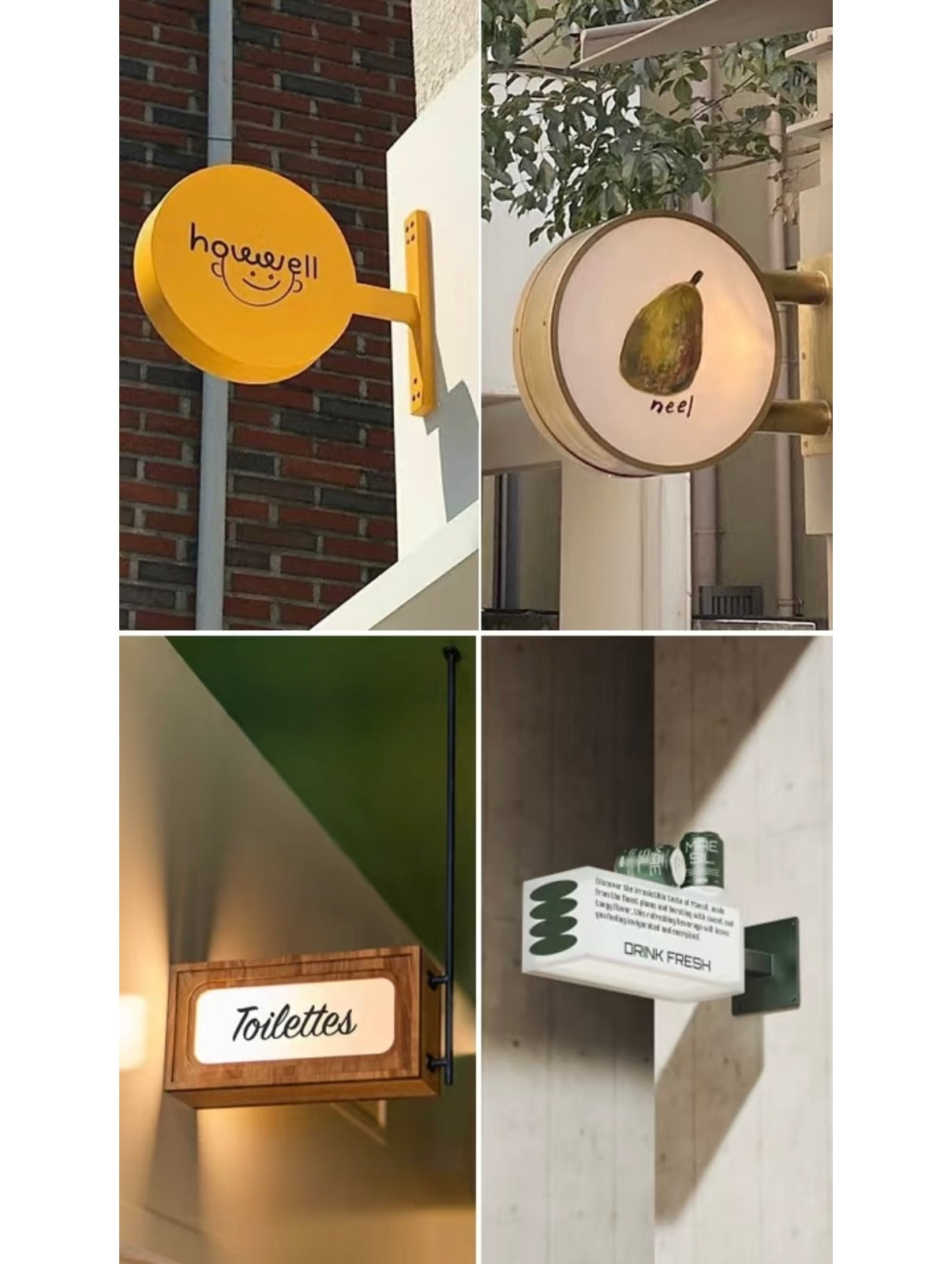 Projecting Sign Custom Illuminated Projecting Signs (Blade Signs) for Retail Shops