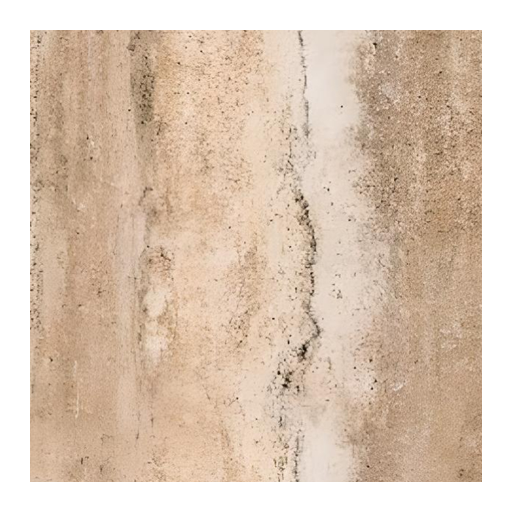 Close-up of Linear Travertine stone textured wall panel surface