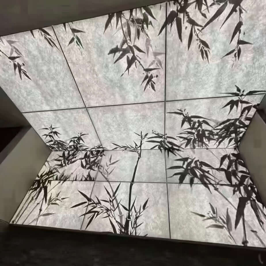 Stunning Textured Paper And Led Light Design image