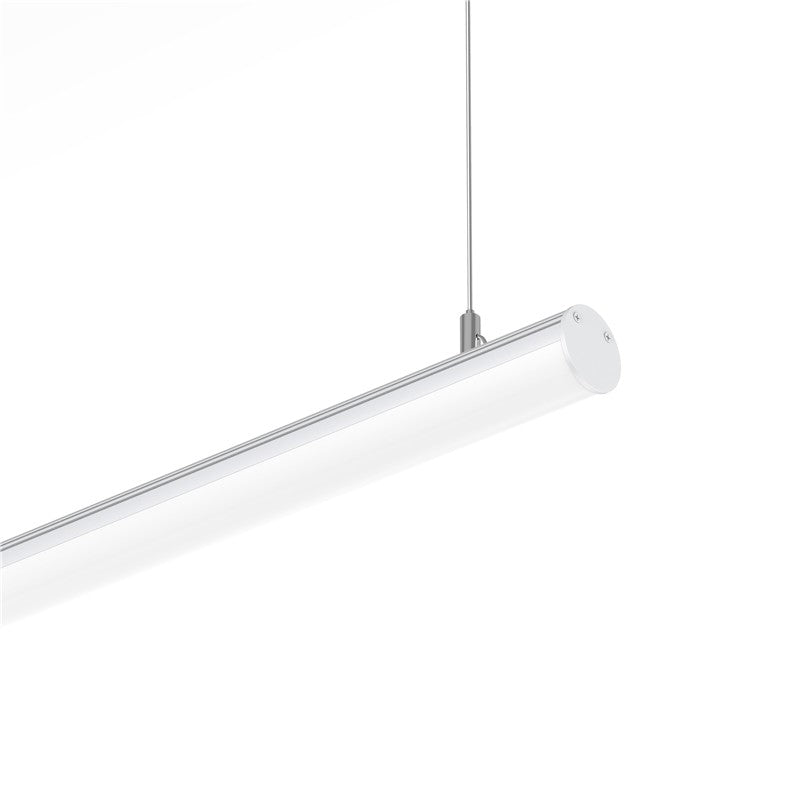 FlexGlow R24 slim 24mm round LED linear light with clean minimal profile for modern interiors