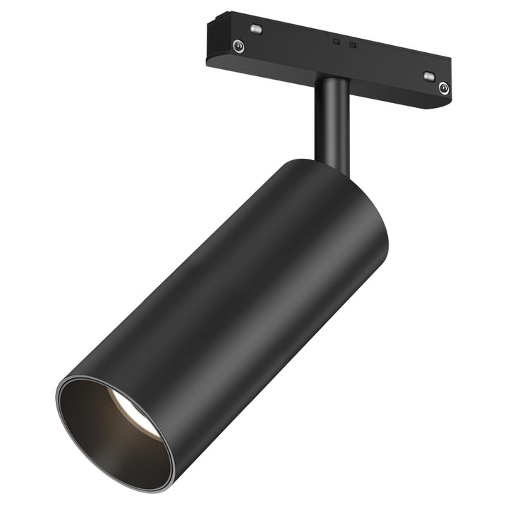 Magnetic track spotlight with adjustable beam angle for directional lighting