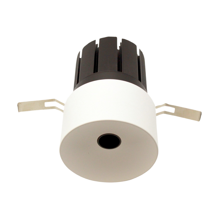 Mini pinhole accent downlight with 1cm visible light aperture for architectural ceiling lighting