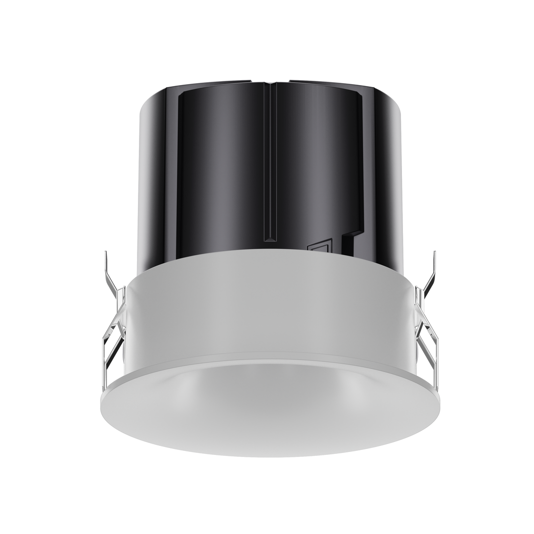 NOVA 75 curved trim architectural LED downlight featuring deep recessed optics, precision beam control and exceptional visual comfort.